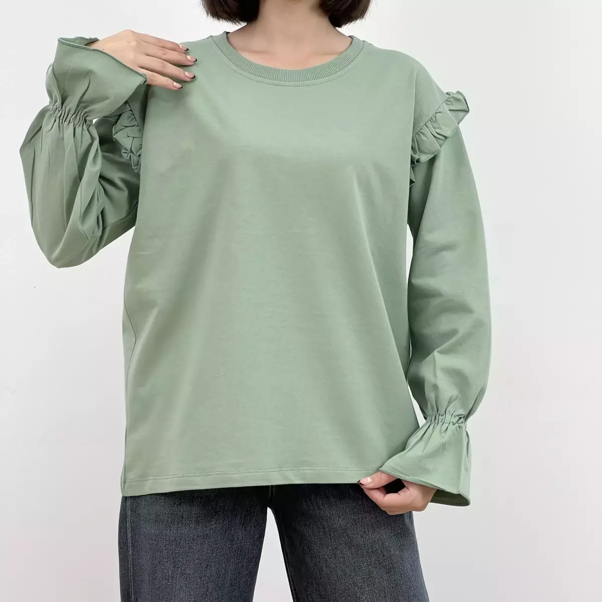 بلوز چین دار 1007282