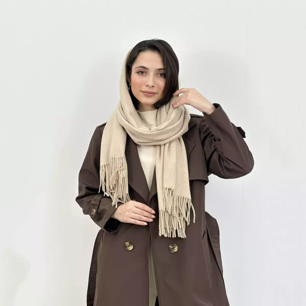 ترنچ کت بلند 1007311