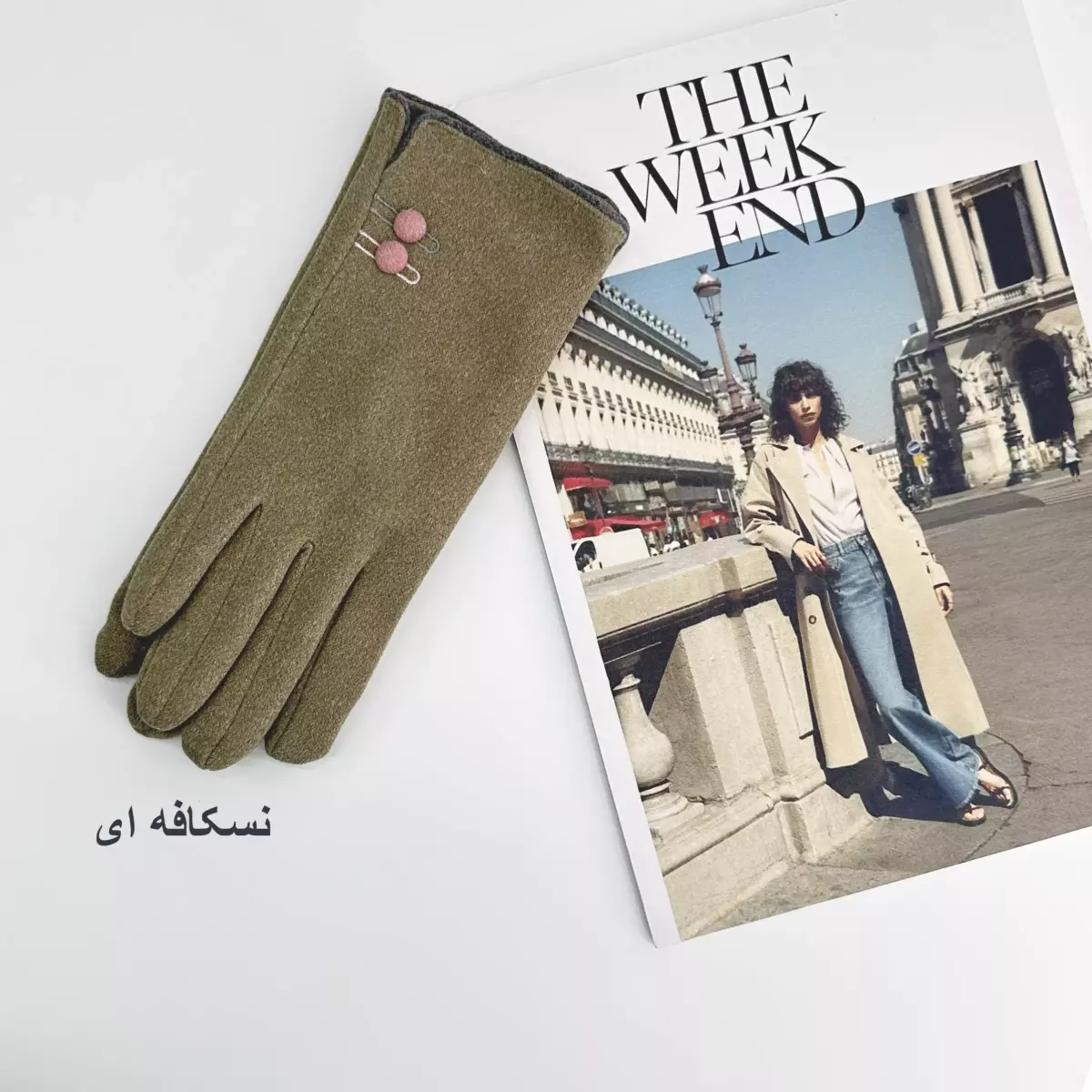 دستکش دو دکمه 1007349