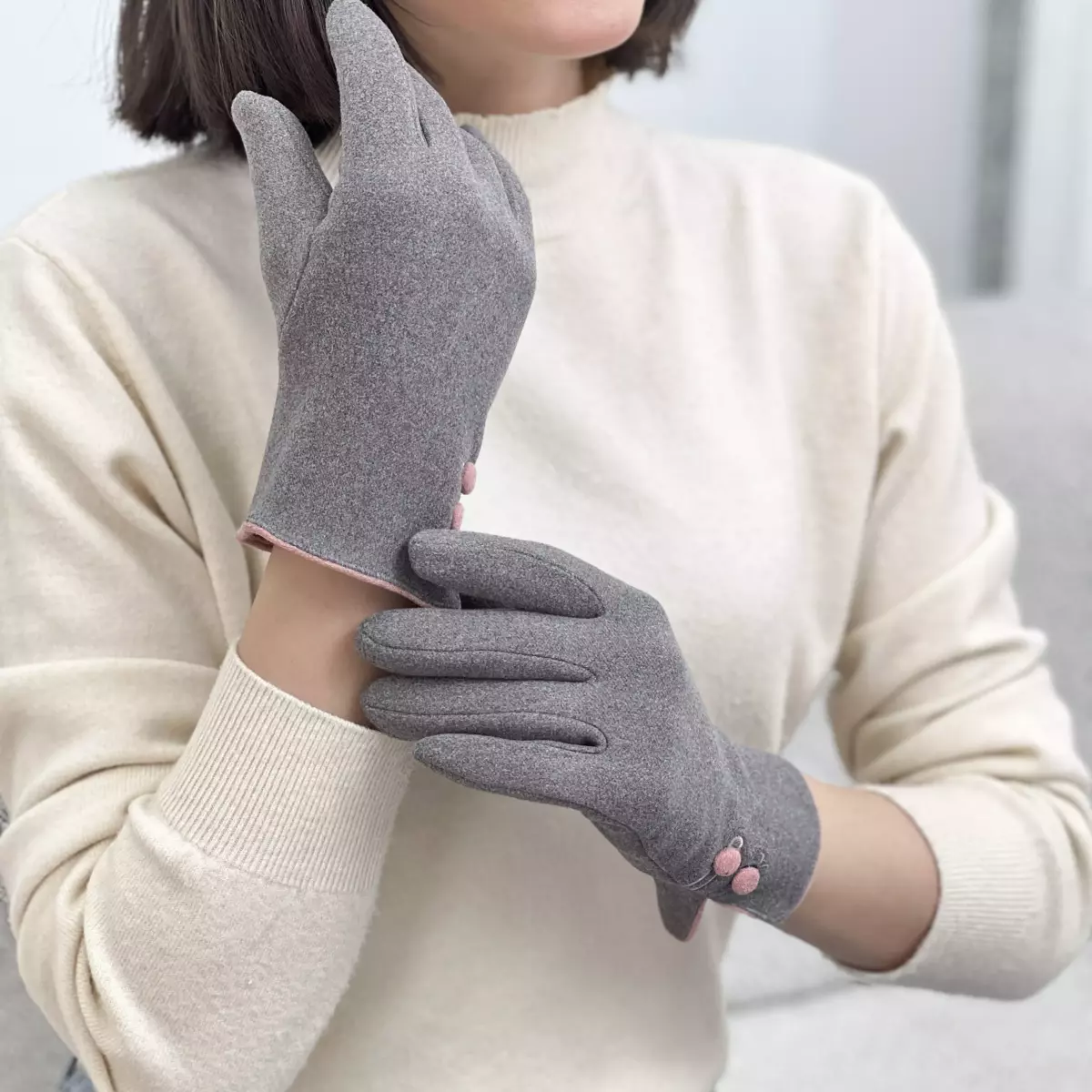 دستکش دو دکمه 1007349