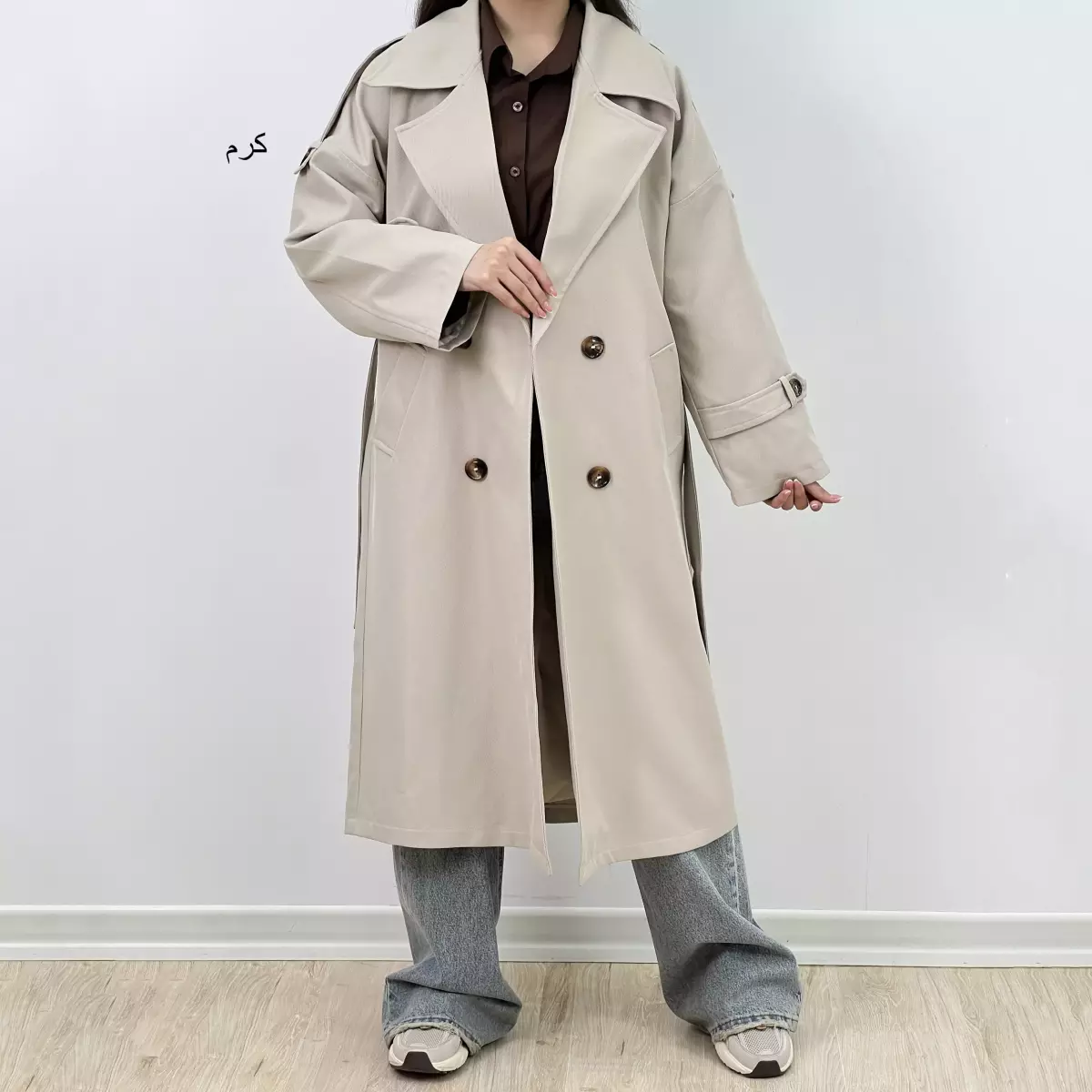 ترنچ کت بلند 1007344