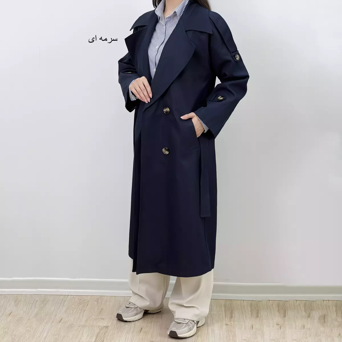 ترنچ کت بلند 1007344