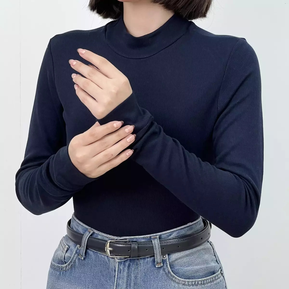 بلوز یقه گرد 1007354