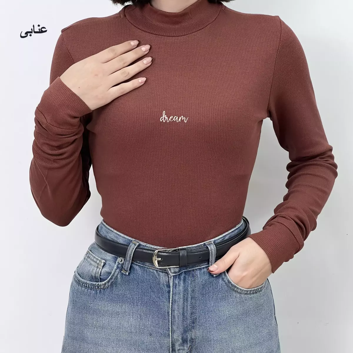 بلوز یقه گرد 1007354