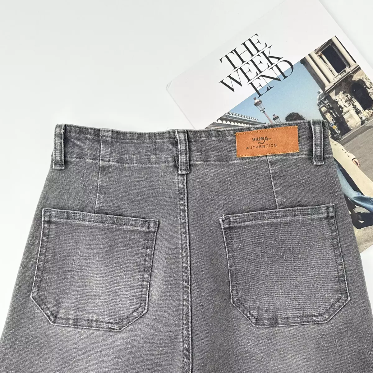 شلوارجین نیم بگ 1007388