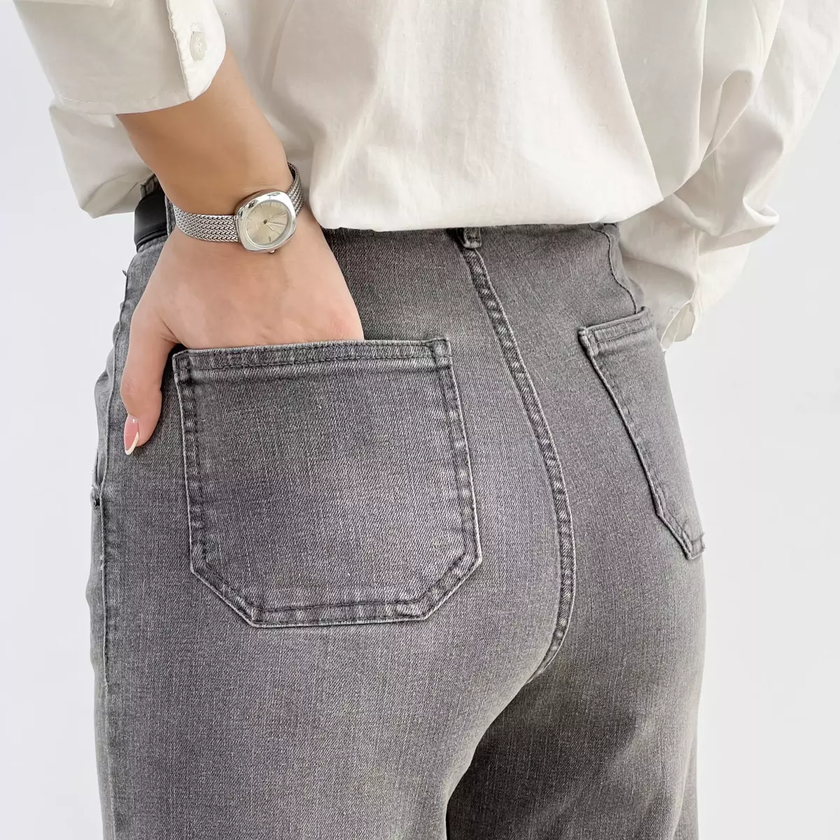 شلوارجین نیم بگ 1007388