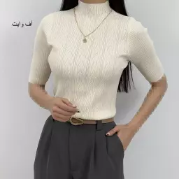 بلوز بافت طرحدار 1007427