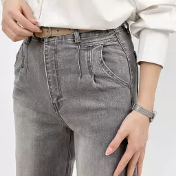 شلوارجین نیم بگ 1007435