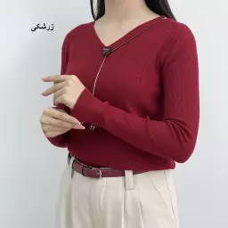 بلوز بافت نابی 1007511