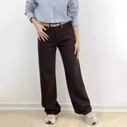 شلوار جین نیم بگ 1007521