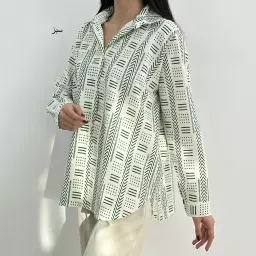 شومیز طرحدار 1007532