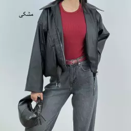 بامبر جکت چرم 1007579