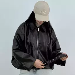 بامبر جکت چرم 1007579