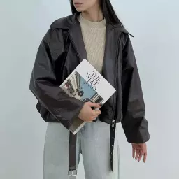 بامبر جکت چرم 1007579