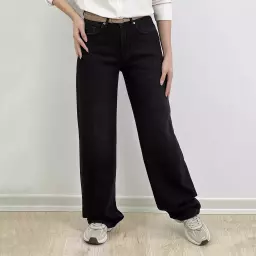 شلوار جین نیم بگ 1007588