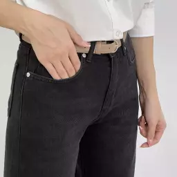 شلوار جین نیم بگ 1007588