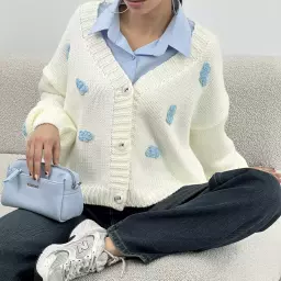 ژاکت بافت ابر 1007141