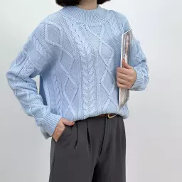 پلیور بافت لوزی 1007167