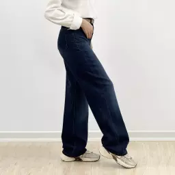 شلوار جین نیم بگ 1007226