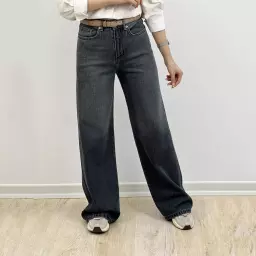 شلوار جین نیم بگ 1007280