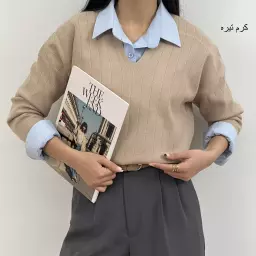 بلوز بافت یقه هفت 1007308