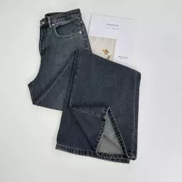 شلوار جین نیم بگ 1007270