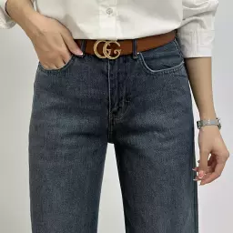 شلوار جین نیم بگ 1007270