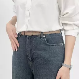 شلوار جین نیم بگ 1007288