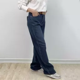 شلوار جین نیم بگ 1007373