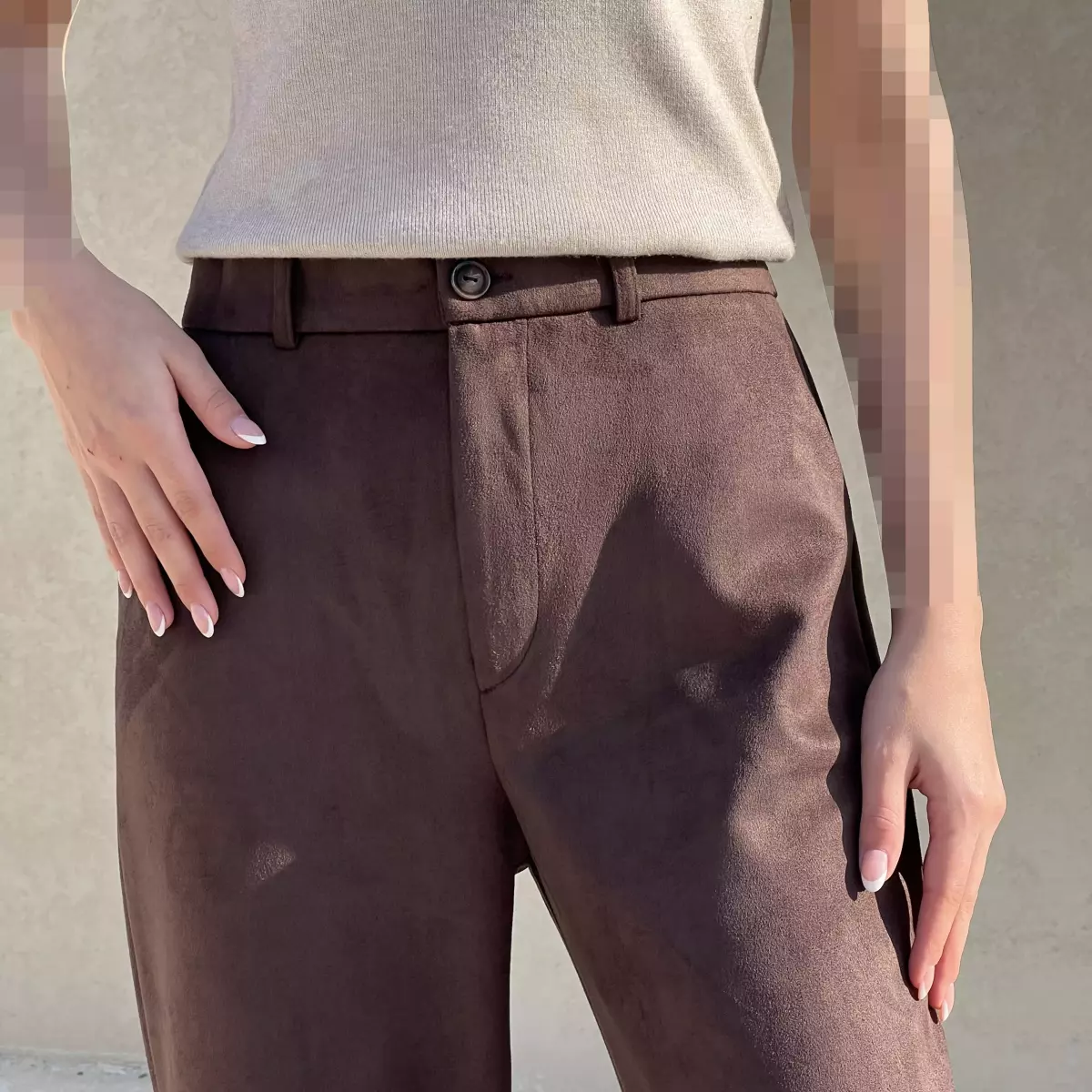 شلوار بگ سویید 1006021