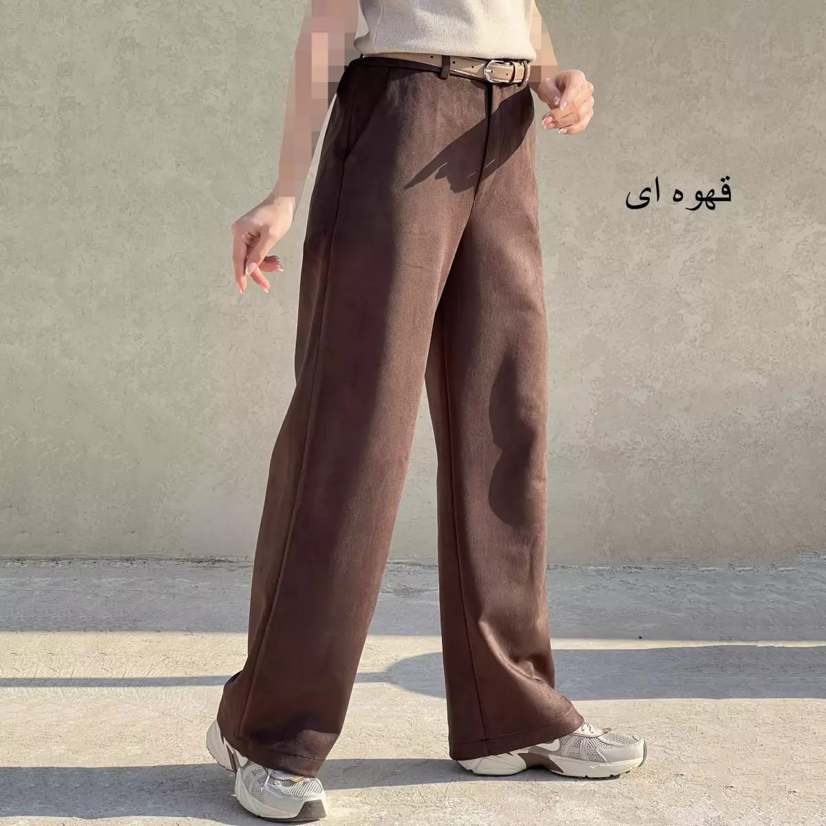 شلوار بگ سویید 1006021