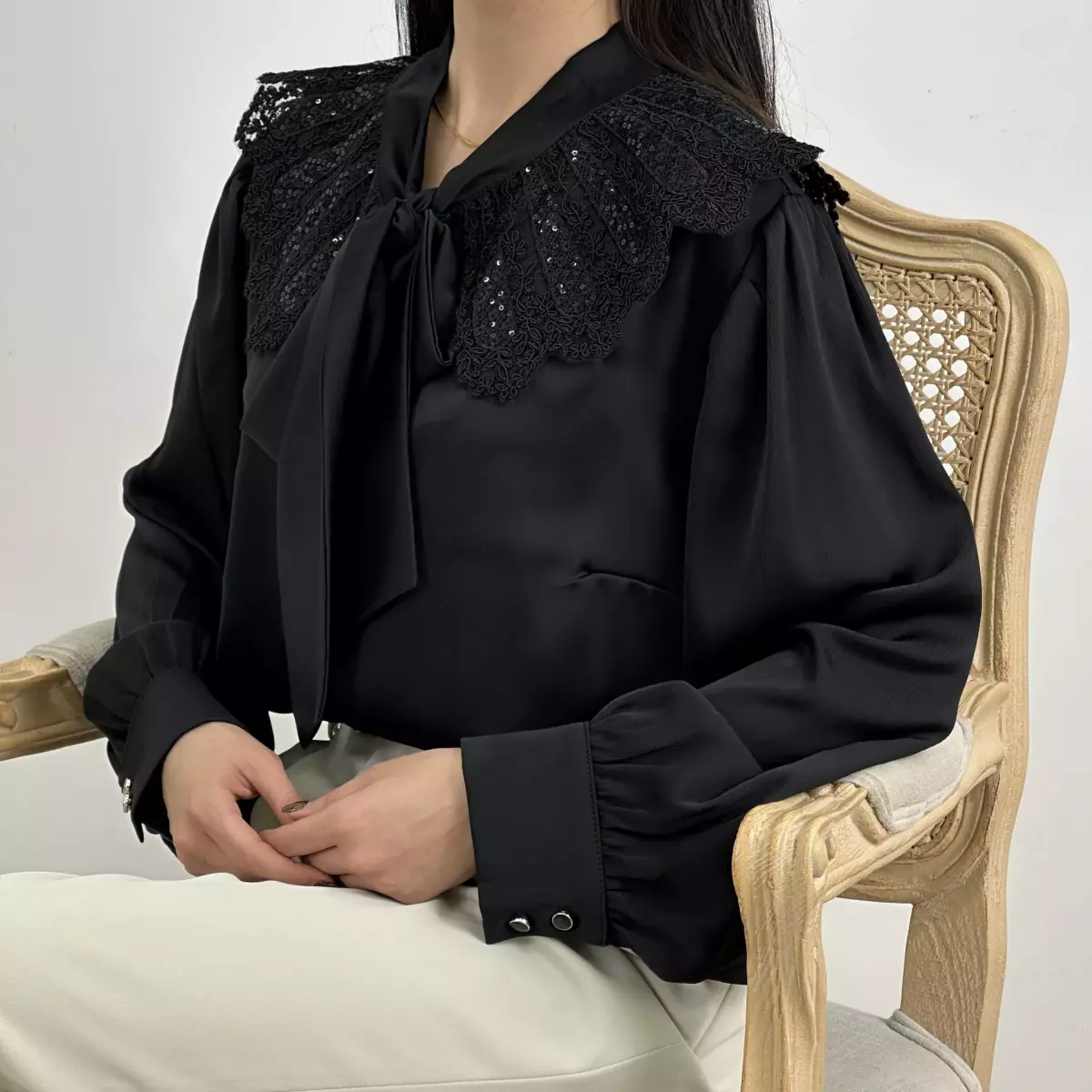 بلوز یقه کرواتی 1007751