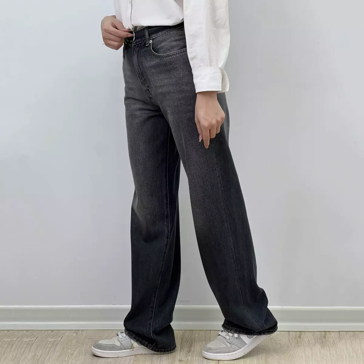 شلوار جین نیم بگ 1007748