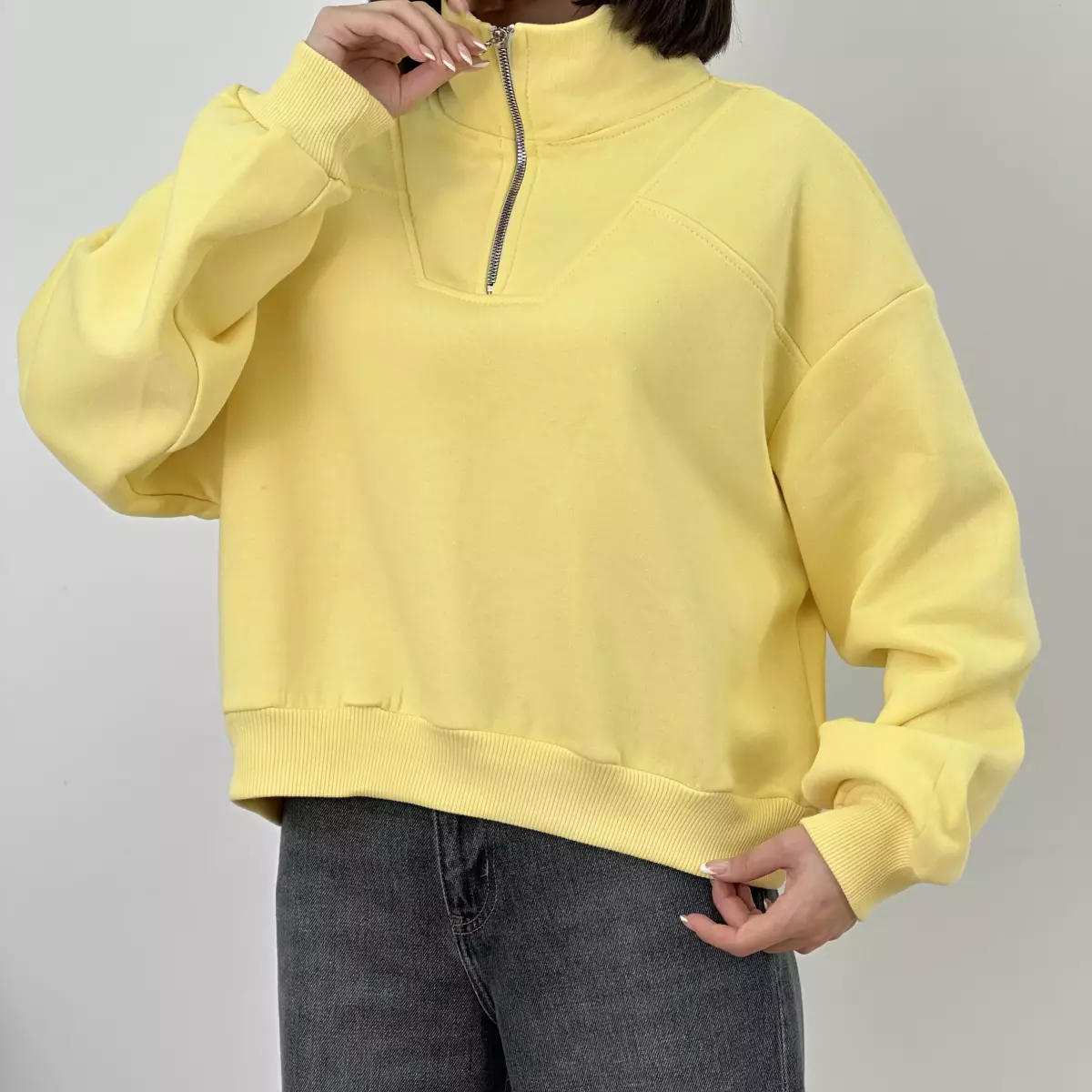 پلیور نیم زیپ 1007789