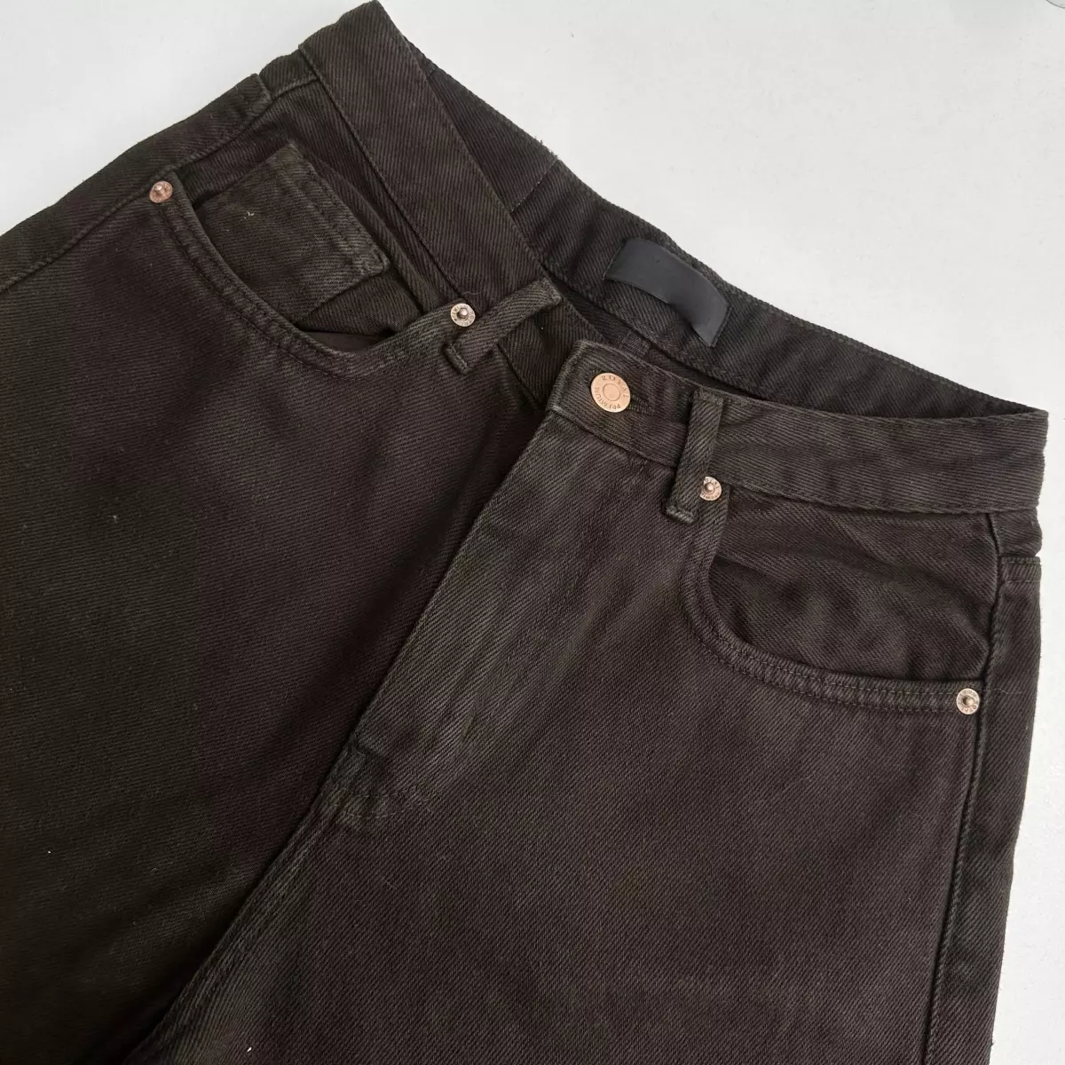 شلوار جین نیم بگ 1007745