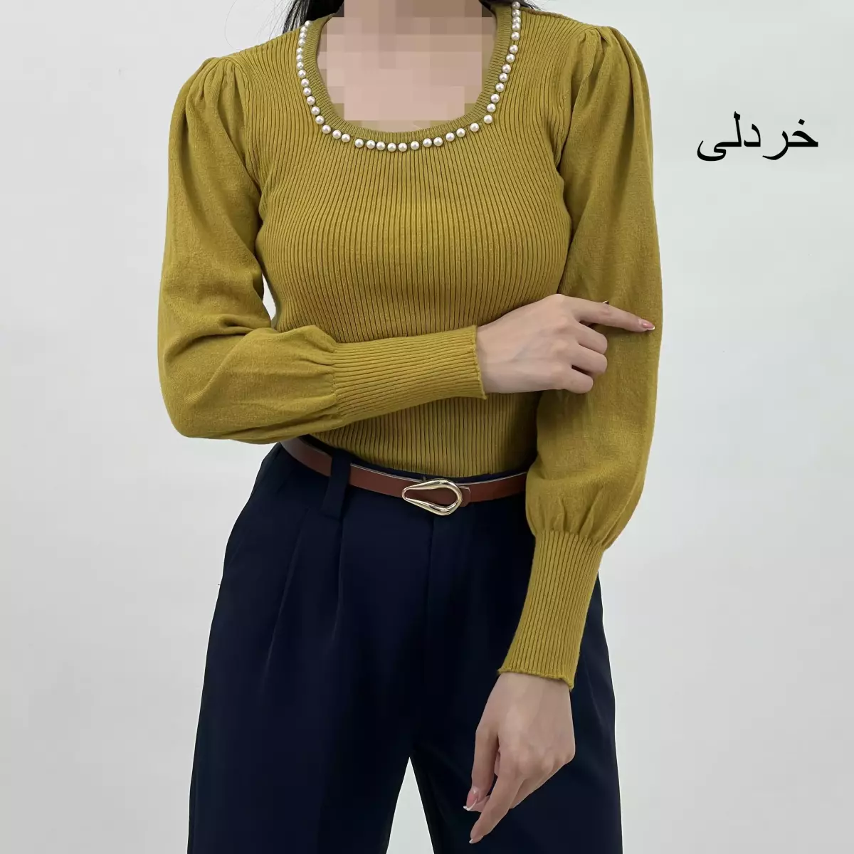 بلوز بافت مروارید 1007808