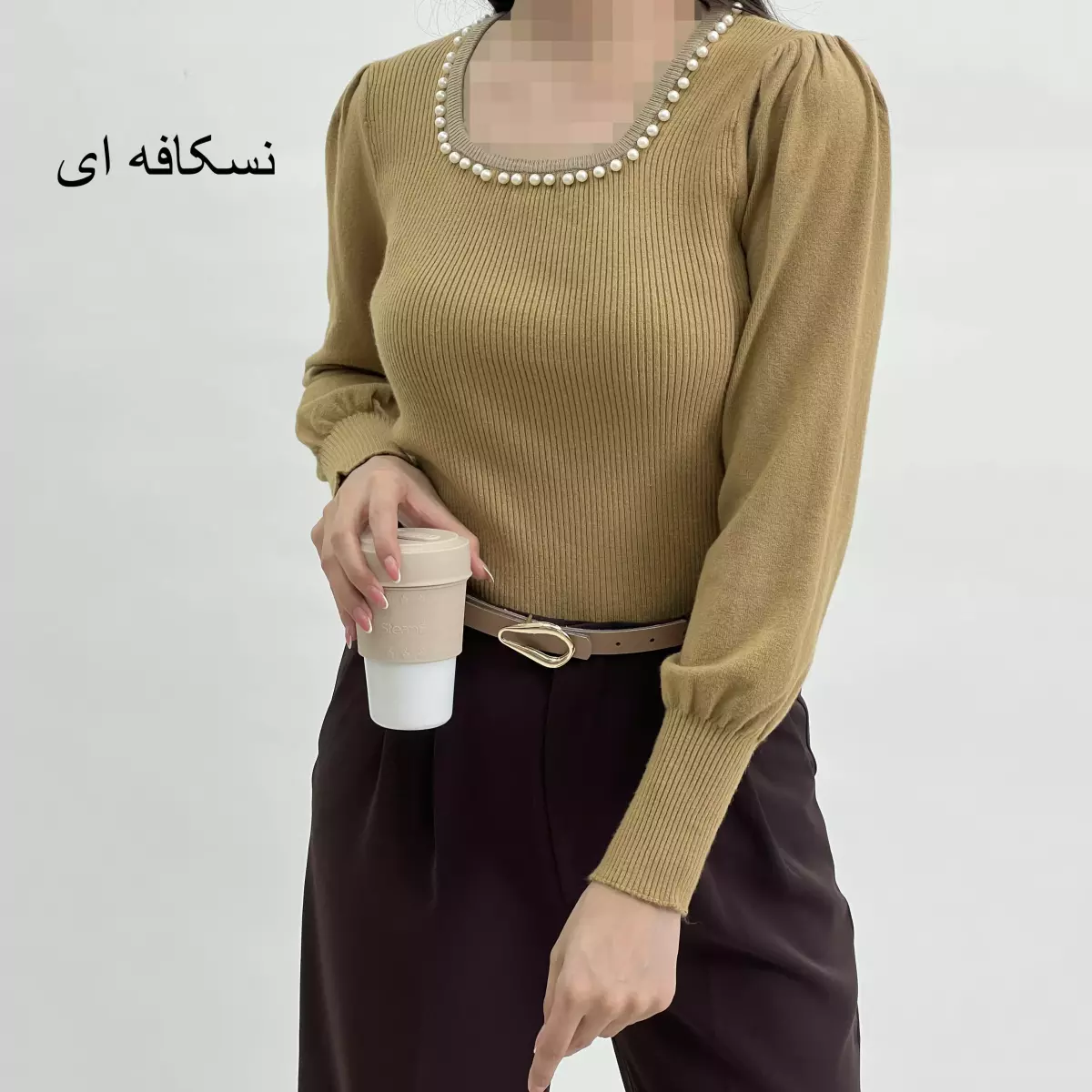 بلوز بافت مروارید 1007808