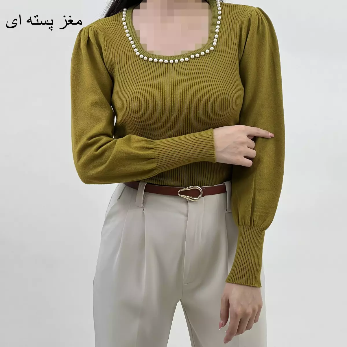 بلوز بافت مروارید 1007808