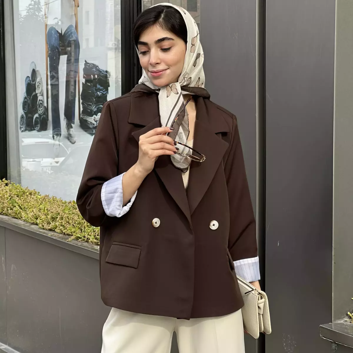 کت آستین راه راه 1007804