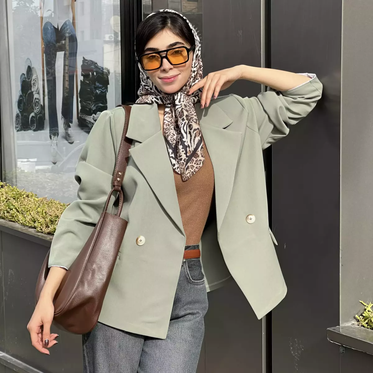 کت آستین راه راه 1007804