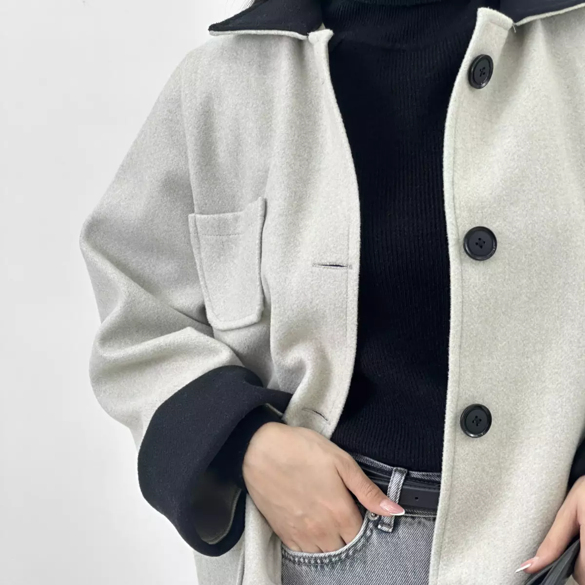 پالتو فوتر بلند 1007819