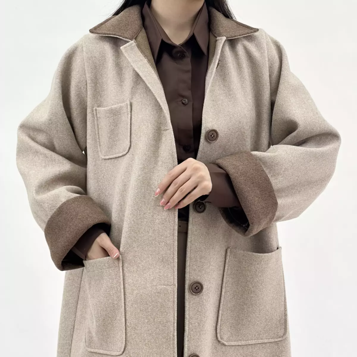 پالتو فوتر بلند 1007819