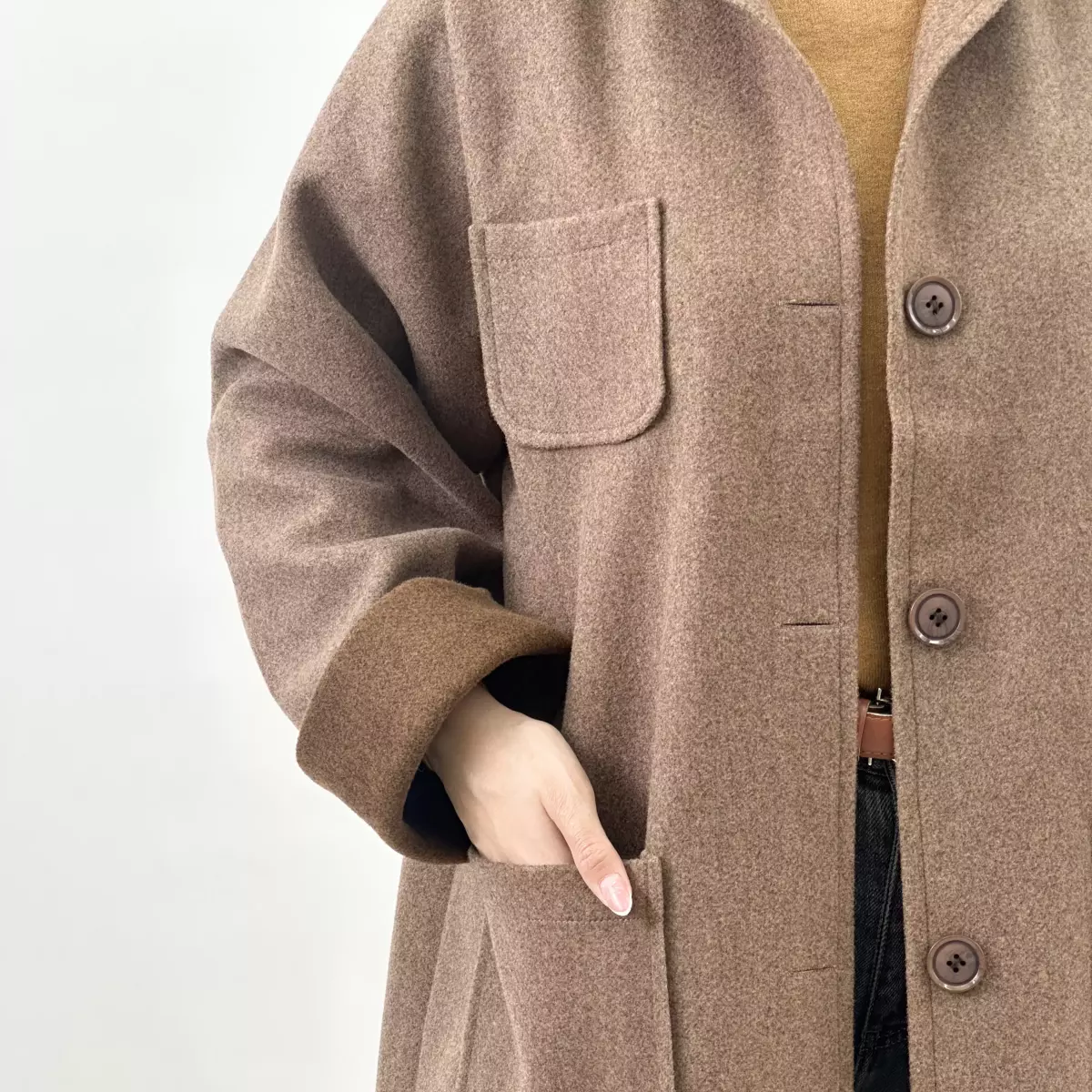 پالتو فوتر بلند 1007819