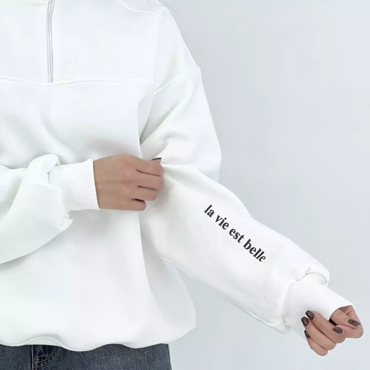 پلیور نیم زیپ 1007833