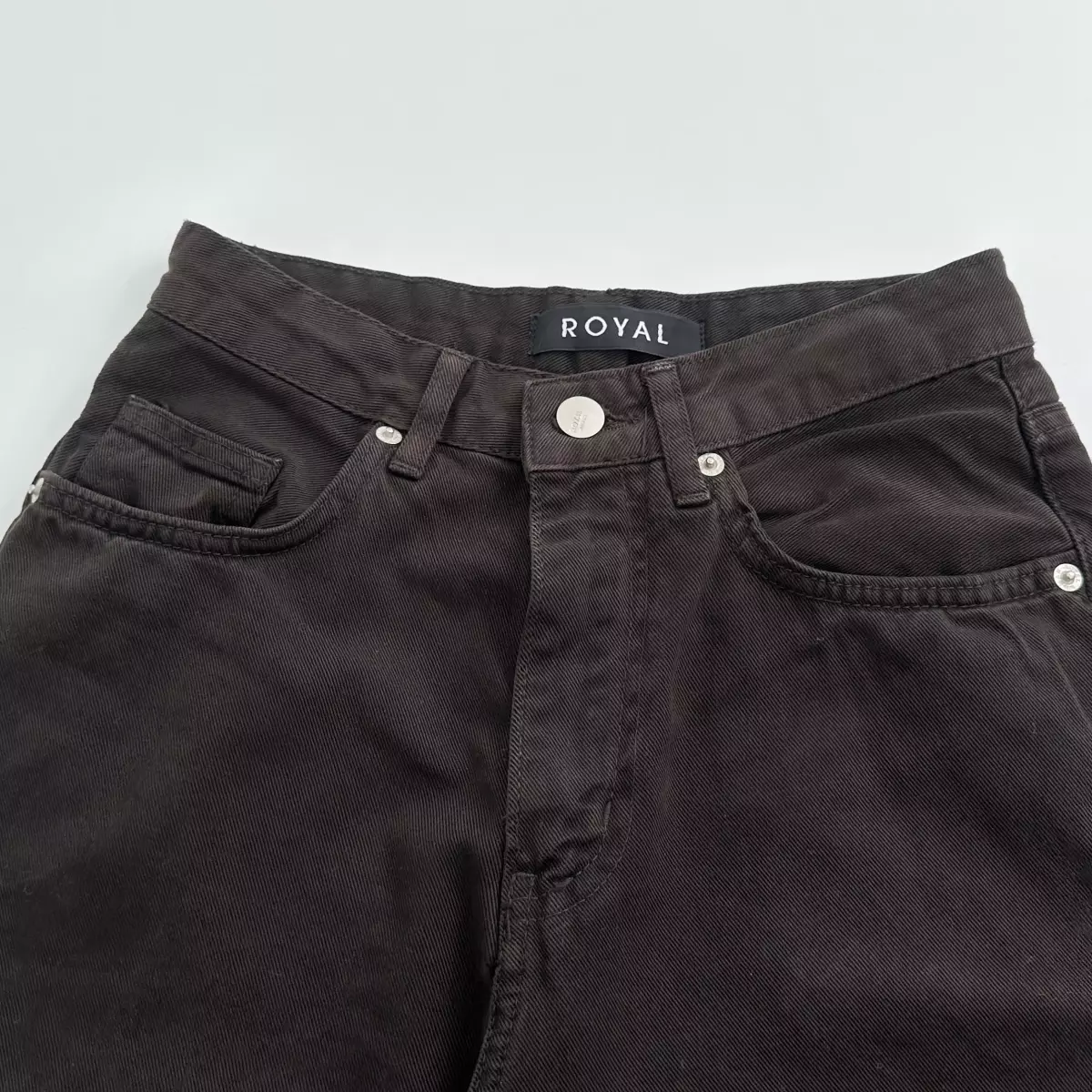 شلوار کتان نیم بگ 1007803