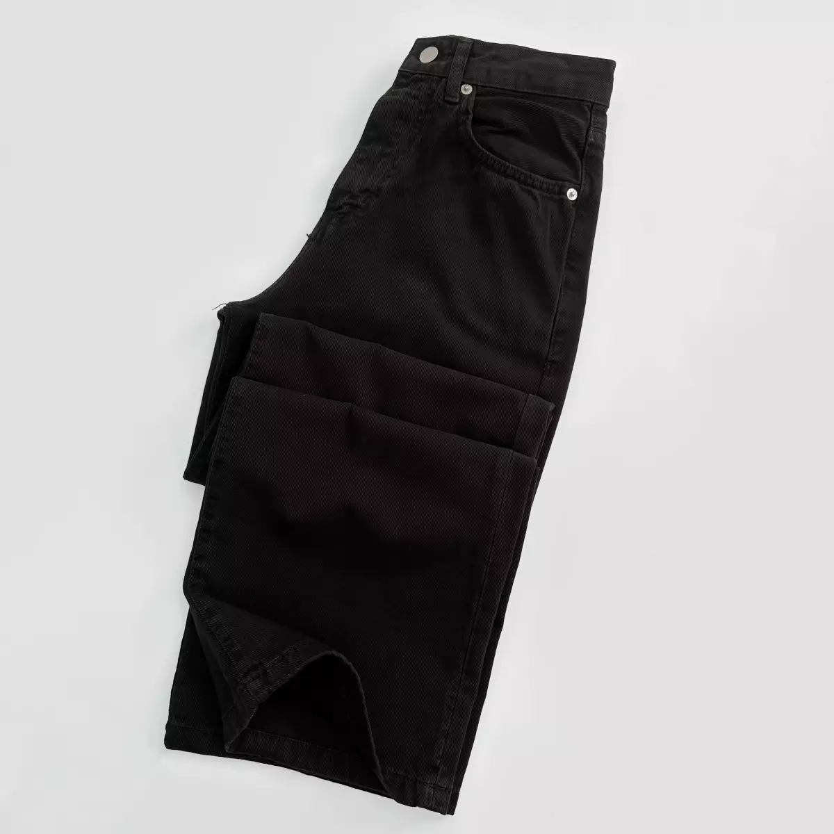 شلوار کتان نیم بگ 1007803