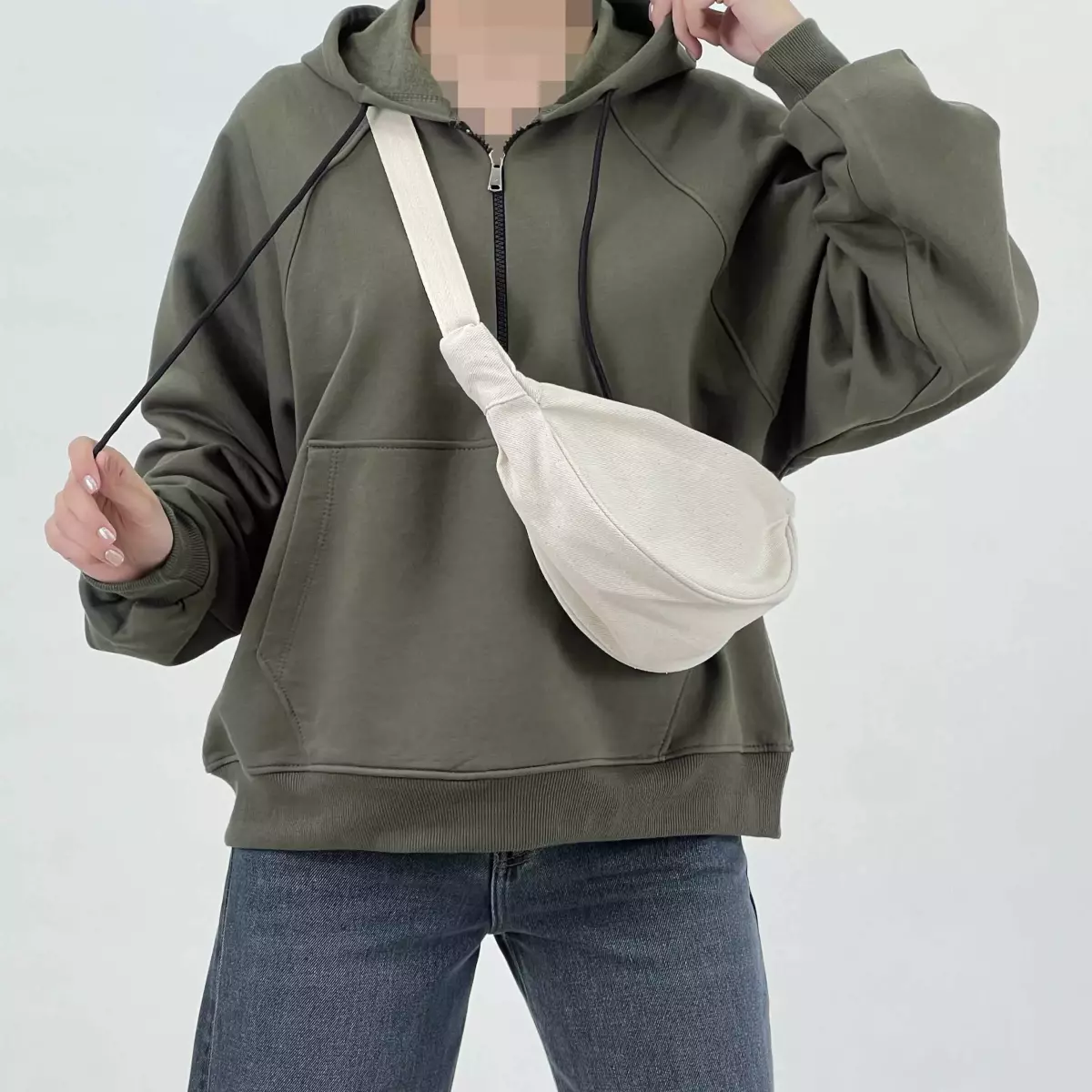 هودی نیم زیپ 1007843