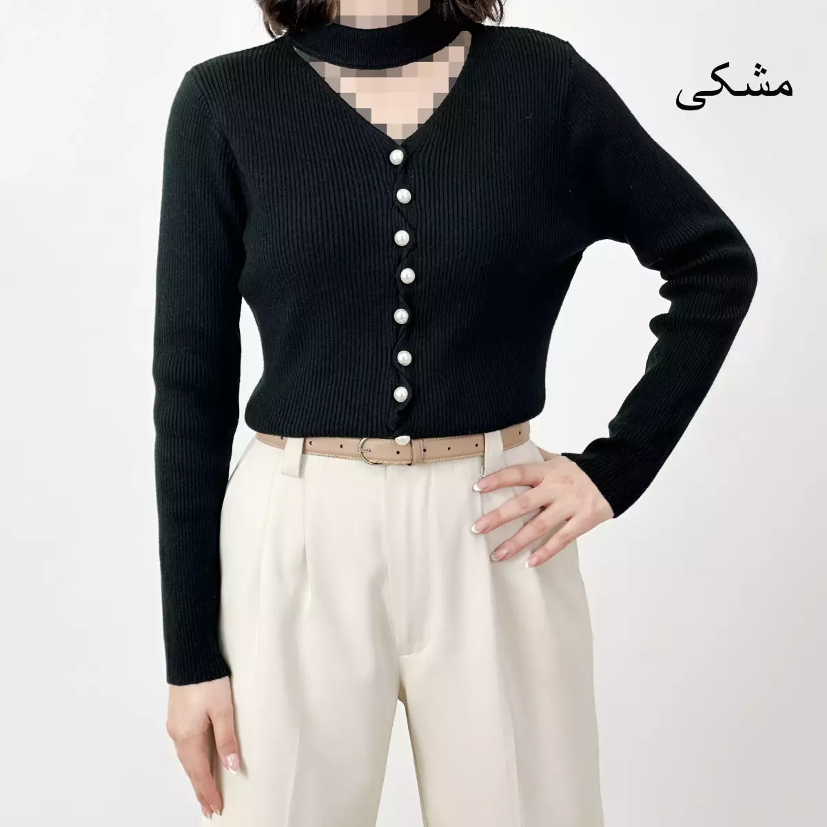 بلوز بافت مروارید 1007880