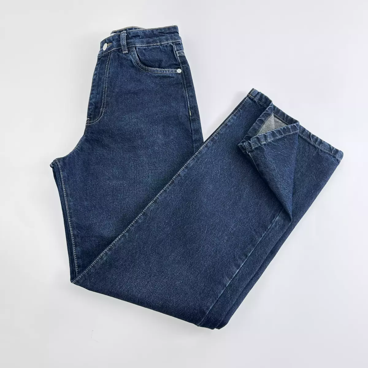 شلوار جین نیم بگ 1007863