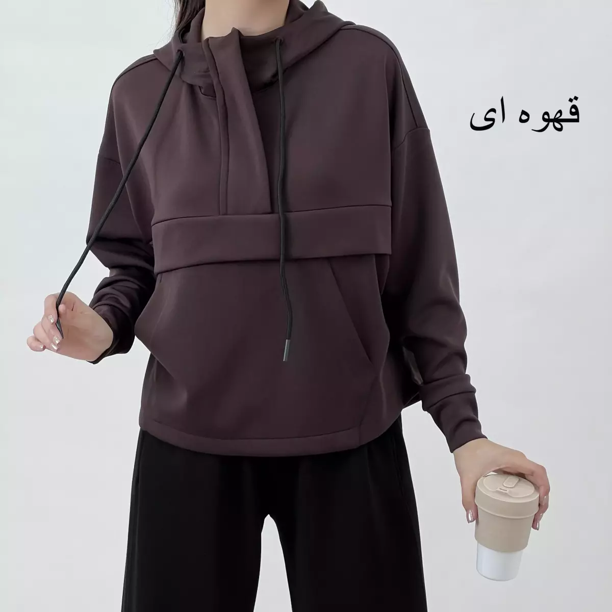 سویشرت نیم زیپ 1007910